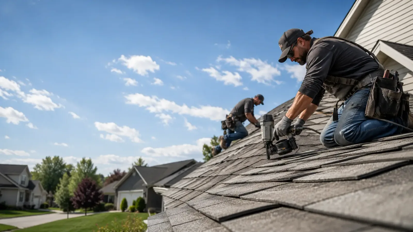 Storm Damage Roof Repair in Marion, IL near me
